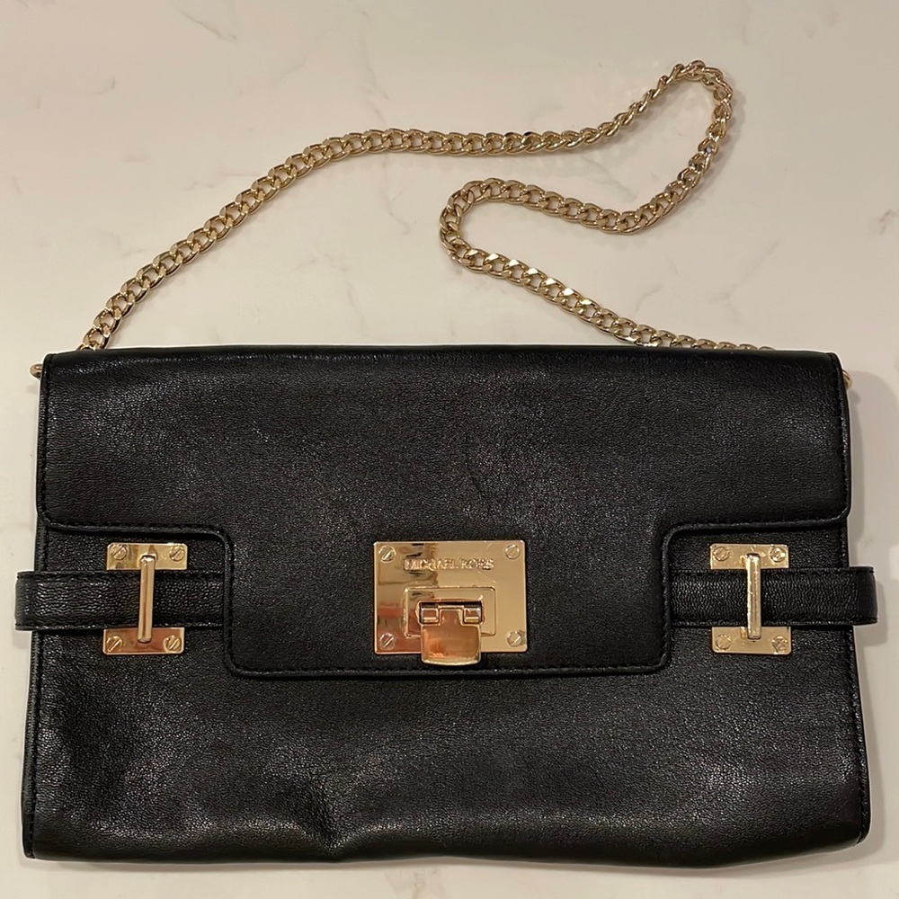 Michael Kors Leather Chain Strap Should Bag